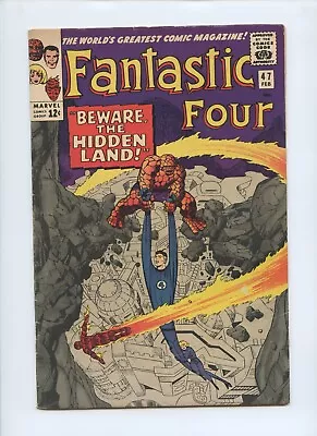 Buy Fantastic Four #47 1965 (VG+ 4.5)(3rd App Of Black Panther)~ • 27.98£