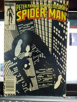 Buy Spectacular Spider-Man, The #101 Marvel | John Byrne Negative Space Cover • 19.71£