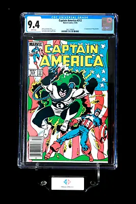 Buy Captain America #312 ~ CGC 9.4 ~ 1st Appearance Of Flag-Smasher ~ Newsstand Ed. • 120.52£