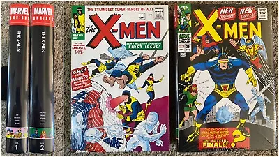 Buy X-Men Omnibus HC 1 2 Silver Age  Stan Lee Jack Kirby - DM 2nd Edition Uncanny 66 • 240.94£