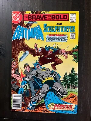 Buy Brave And The Bold #171 VF Bronze Age Comic Featuring Batman And Scalphunter! • 4.74£