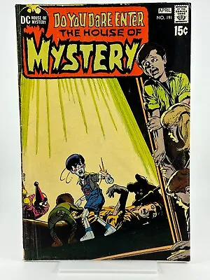 Buy House Of Mystery 191 Neal Adams Sergio Aragones 1st Print Edition DC 1971 VG • 11.84£