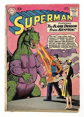Buy Superman #142 GD 2.0 1961 • 15.42£