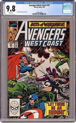 Buy Avengers West Coast #55 CGC 9.8 1990 4323826002 • 56.77£