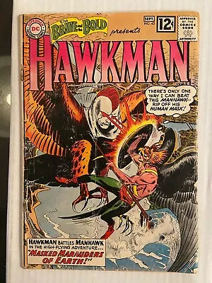 Buy Brave And The Bold #43 Comic Book  1st App Manhawks, Hawkman Origin Retold • 15.80£