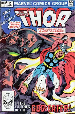 Buy Thor (1962) ANNUAL #  10 (5.0-VGF) 1st App. Demagorge The God-Eater, Map Of A... • 9£