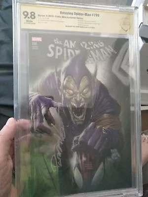 Buy Amazing SPIDER MAN 799 CBCS SS 9.8 Parrillo Goblin Comic Mint Variant Venom • 86.18£