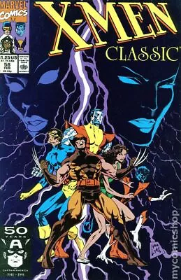 Buy X-Men Classic Classic X-Men #56 VF- 7.5 1991 Stock Image • 3.50£