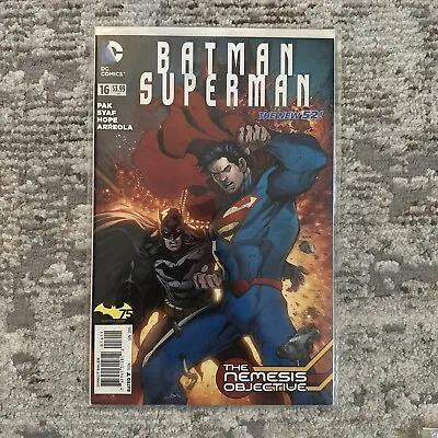 Buy New 52: Batman Superman #16 - DC Comic - 1st Print - Mint • 2.99£
