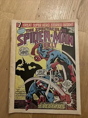 Buy THE SPECTACULAR SPIDER-MAN WEEKLY COMIC - No 343 - Date 03/10/1979 - UK Comic • 5£