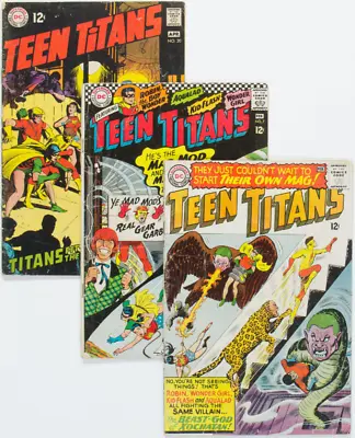 Buy Teen Titans (1st Series 1966) (Lot Of 16 Comics - DC 1966) (VIEW: ITEM VIDEO) • 397.17£