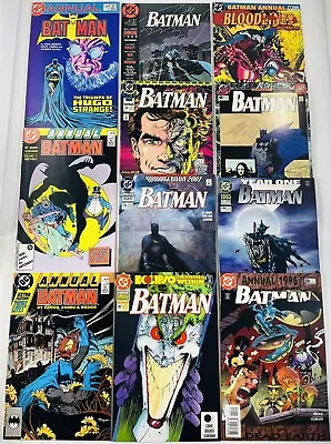 Buy Lot Of 11 Batman Annual #10-20 Full Run 1986 Moench Alan Moore Vf/nm • 35.49£