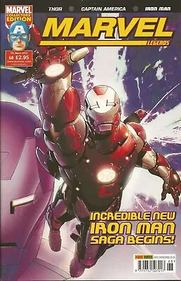 Buy Marvel Legends #68 (vol 1)  Iron Man Panini Comics Uk Mar 2012 New Sealed • 7.19£
