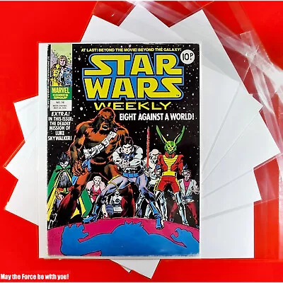 Buy Star Wars Weekly # 16    1 Marvel Comic Bag And Board 24 5 78 UK 1978 (Lot 2770 • 8.50£