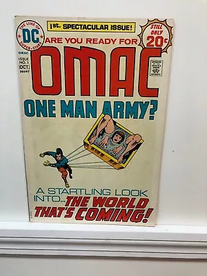 Buy OMAC   # 1   VERY FINE NEAR MINT   October 1974     Origin & 1st App. Omac • 59.96£