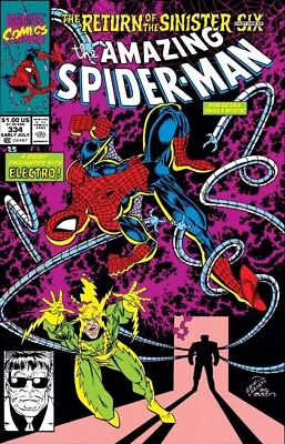 Buy The Amazing Spider-man Vol:1 #334 • 9.95£