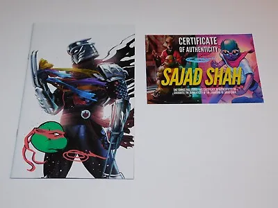 Buy Teenage Mutant Ninja Turtles Armageddon Game #1 Variant Sajad Shah Signed Sketch • 66.97£