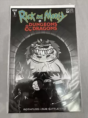 Buy Rick And Morty Vs Dungeons & Dragons #1 Variant Cover Oni Press • 5.09£