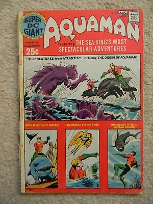 Buy SUPER DC GIANT Presents: AQUAMAN - S:26 (DC Comics)  - 1971  • 7.50£