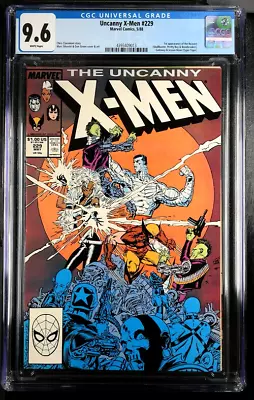 Buy Uncanny X-Men 229 CGC 9.6 NM+ White Pages • 55.96£