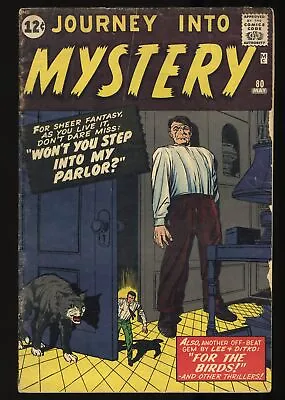 Buy Journey Into Mystery #80 VG 4.0 Marvel Pre-Hero Horror! Marvel 1962 • 105.65£
