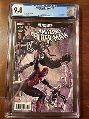 Buy Amazing Spider-man #792 2/18 Cgc 9.8 White First Maniac/ Inklings! Hot Key! • 77.45£