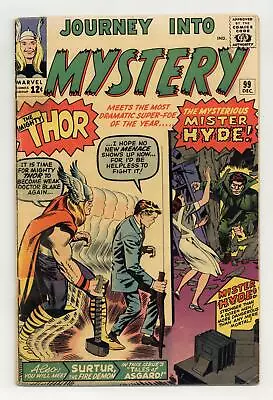 Buy Thor Journey Into Mystery #99 GD/VG 3.0 1963 • 57.57£