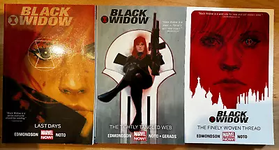 Buy Black Widow 123 Bundle Paperback TBP Graphic Novel Marvel Comics Edmondson Noto • 14.95£