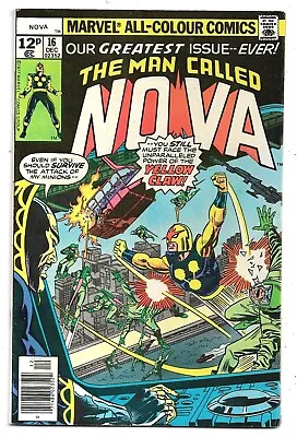 Buy The Man Called Nova #16 FN (1977) Marvel Comics • 2.50£