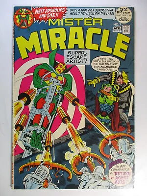 Buy Mister Miracle #7 Apokolips Trap, Jack Kirby, NM-, 9.2, White Pages • 59.58£