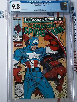 Buy Amazing Spider-Man #323 CGC 9.8 Great For Todd Mcfarlane Cgc Signing PLEASE SEE • 149.80£
