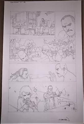 Buy Moon Knight #197 Page 8 Original Art - Jacen Burrows • 138.36£