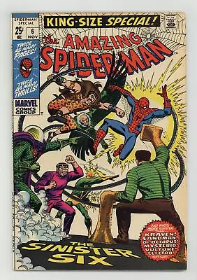 Buy Amazing Spider-Man Annual #6 FN 6.0 1969 • 98.83£