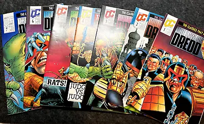 Buy Vintage Qc Comics Judge Dredd The Law Of Dredd Issues 1-8 Excellent Condition • 14.99£