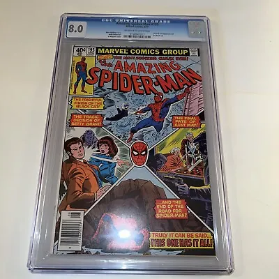 Buy The Amazing Spiderman #195 CGC 8.0 Origin Of The Black Cat-Off Whit￼e White Page • 72.38£
