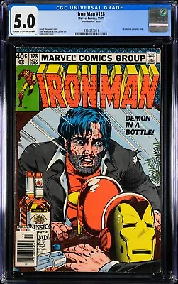 Buy Iron Man #128 MARK JEWELERS INSERT VARIANT -  Nov 1979 - Marvel Comics - CGC 5.0 • 206.26£