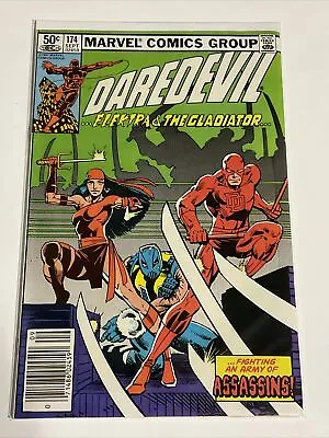 Buy Daredevil 174 Electra (1st App Of The Hand) 1981 Newsstand Edition Marvel MCU • 27.59£