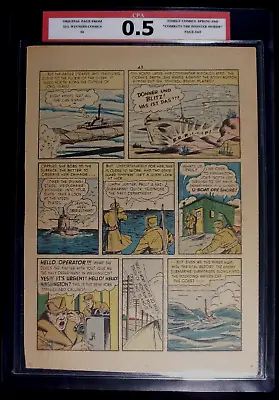 Buy All Winners Comics #4 CPA 0.5 SINGLE PAGE #4/5 Sub Mariner, Timely Comics • 31.53£