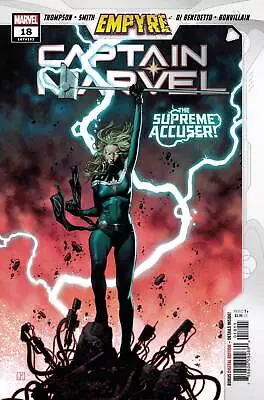 Buy Captain Marvel #18 A Pepe Larraz Kelly Thompson Emp (07/29/2020) Marvel • 13.87£