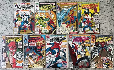Buy 9 Amazing Spider-Man Comic Books #356 357 358 364 366 367 368 369 374 NM 13 J875 • 47.32£