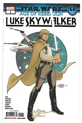 Buy Marvel Comics STAR WARS AGE OF REBELLION LUKE SKYWALKER #1 First Print Cover A • 1.54£