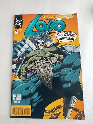 Buy Lobo #1  1st Fraggin' Issue!  Foil Embossed Cover - 1993 DC Comics Mint See Pics • 8.50£