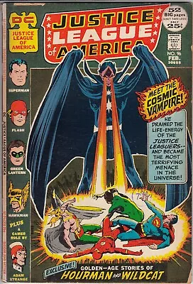 Buy Justice League Of America 96 - 1972 - Adams Cover - 52 Pages - Fine + • 9.99£