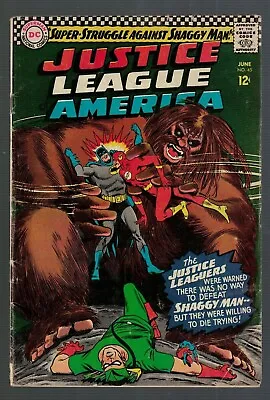 Buy Dc Comics Justice League America 45 VG 4.0 Batman Wonder Woman 1966 • 22.99£