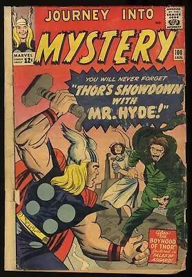 Buy Journey Into Mystery #100 GD+ 2.5 Mister Hyde! Jack Kirby Art! Marvel 1964 • 21.35£