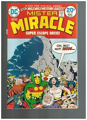 Buy Mister Miracle 18  Darkseid!  Big Barda Wedding!  Fine Kirby 1974 DC Comic • 7.07£