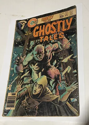 Buy Ghostly Tales #123 CHARLETON COMICS (1976) VINTAGE HORROR COMIC • 6.14£