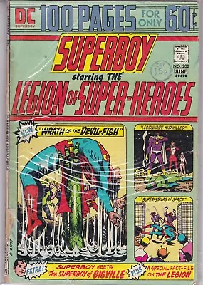 Buy Dc Comics Superboy Vol. 1 #202 June 1974 Reader Copy Same Day Dispatch • 29.99£