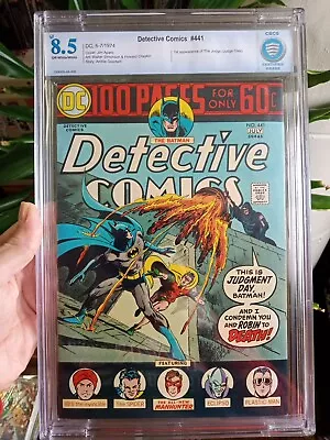 Buy Detective Comics #441 CBCS 8.5 1st App Of Harvey Bullock! DC Comic 1974 • 67.19£