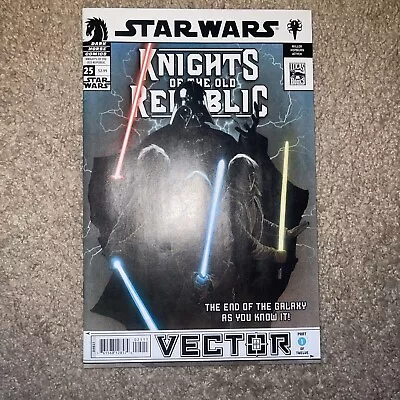 Buy Star Wars Knights Of The Old Republic 25 Vector Part 1 Vader Key Issue • 27.67£